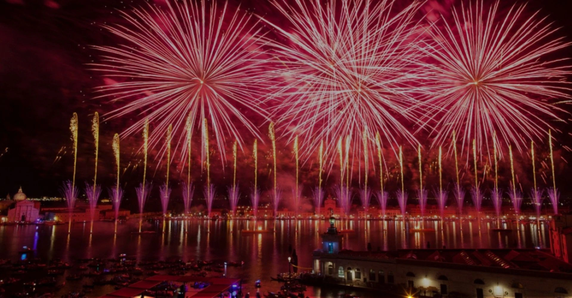 spettacoli pirotecnici per matrimoni Venezia